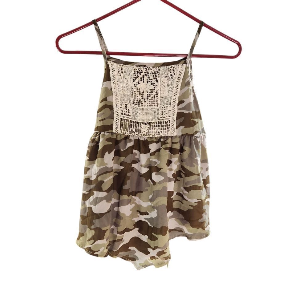 Beautees Camo Blouse